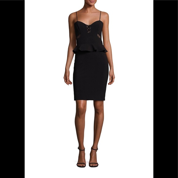 Parker Dresses & Skirts - HP! Parker Illusion Peplum Dress